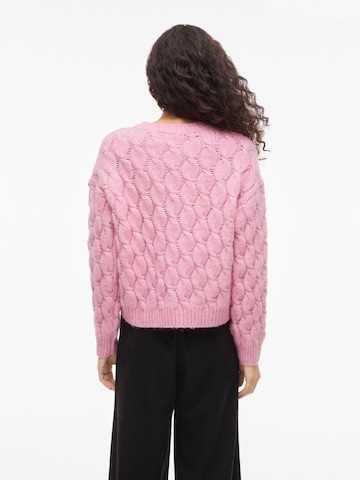 VILA Πουλόβερ 'VIGULLA' σε ροζ