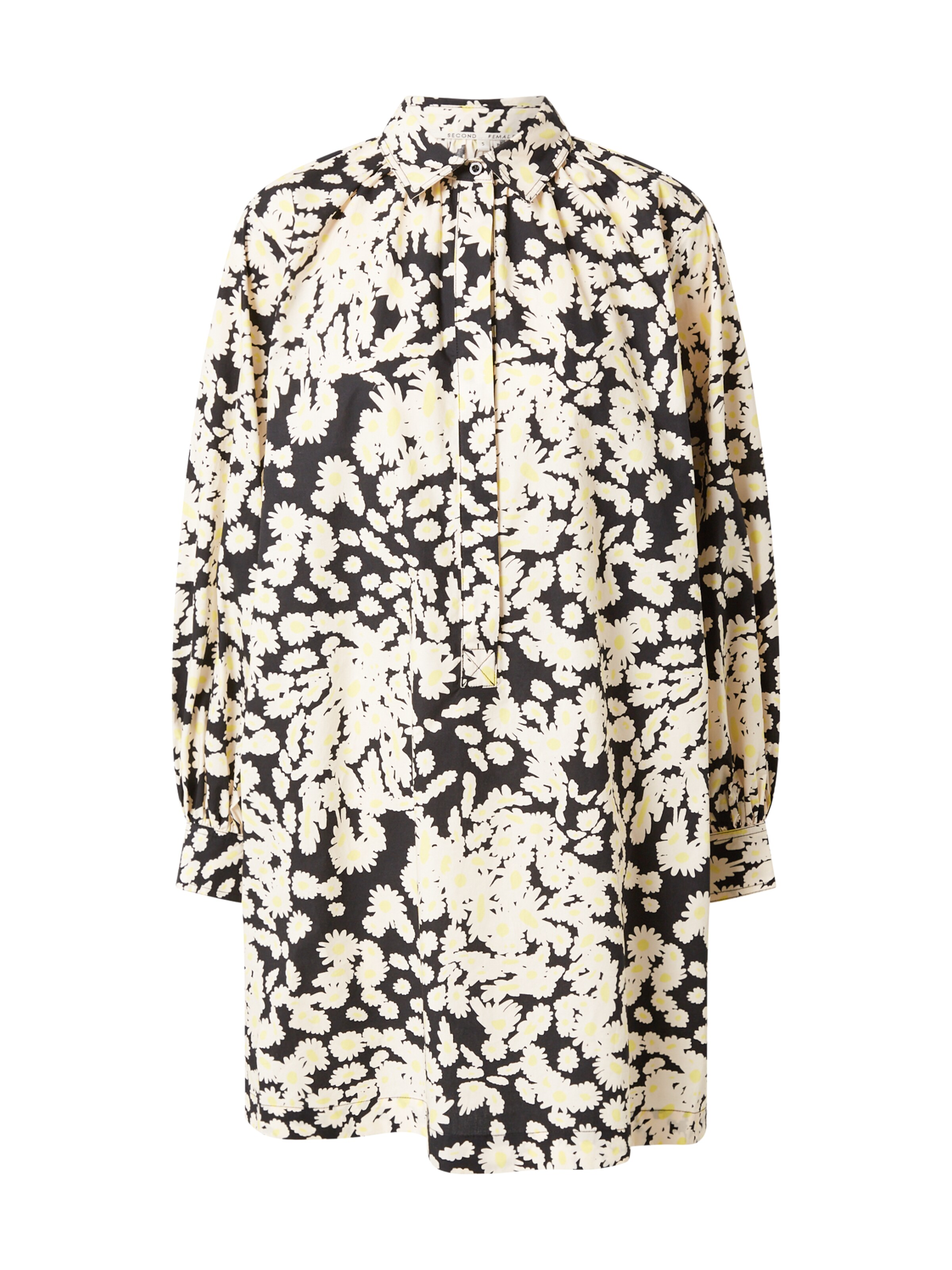 SECOND FEMALE - Vestido camisero en negro: frente