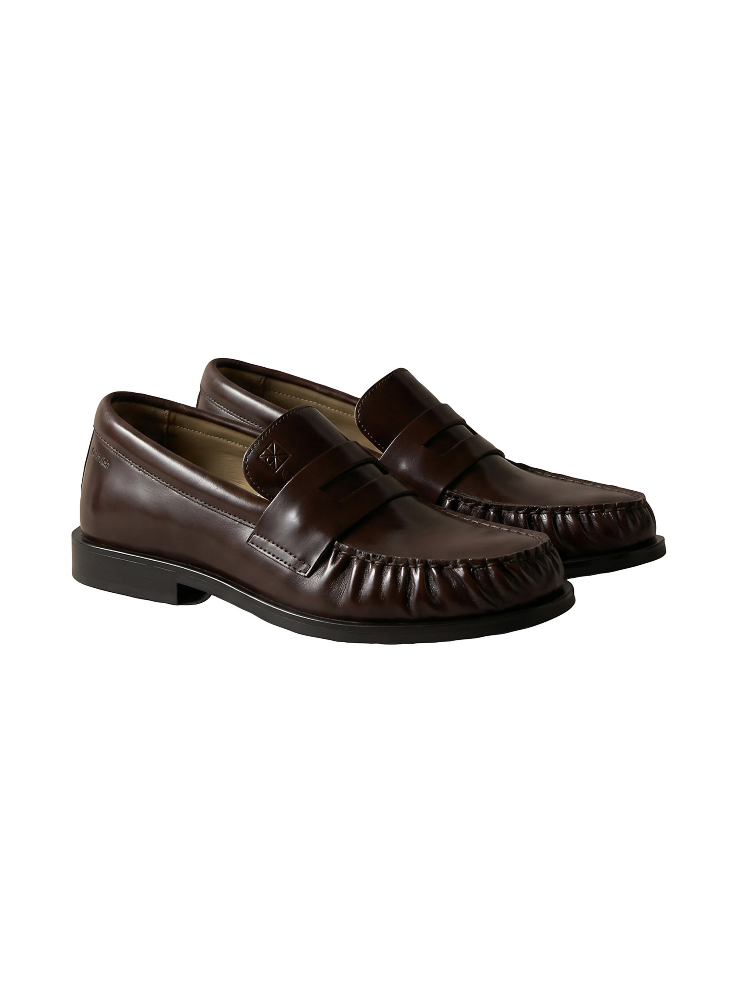 Regular Chaussure basse 'Theo' Calvin Klein en marron