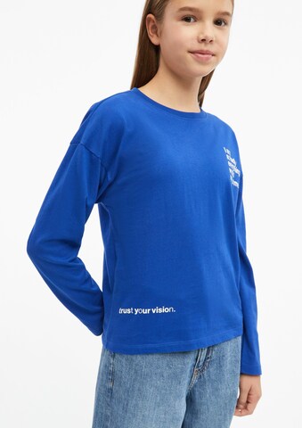 s.Oliver Shirt in Blauw: voorkant