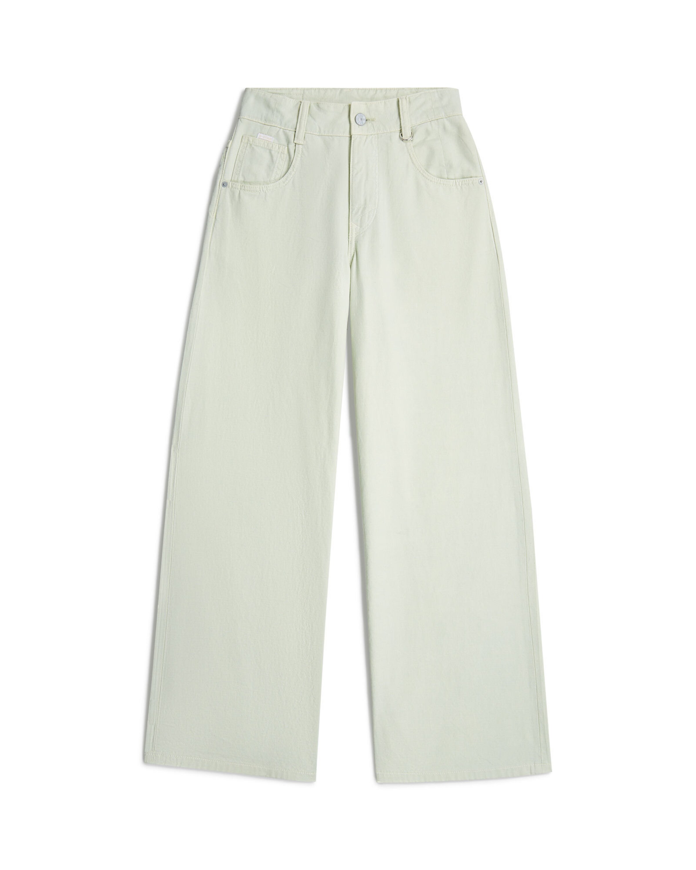 G-STAR Loosefit Jeans in Groen: voorkant