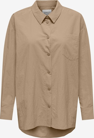 ONLY Bluse 'KARIN' in Beige: predná strana