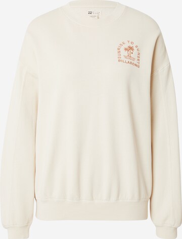 BILLABONG Sweatshirt 'KENDAL' i hvid: forside