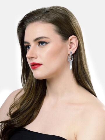 AVANT-GARDE PARIS Ohrringe 'Vesnasa' in Lila