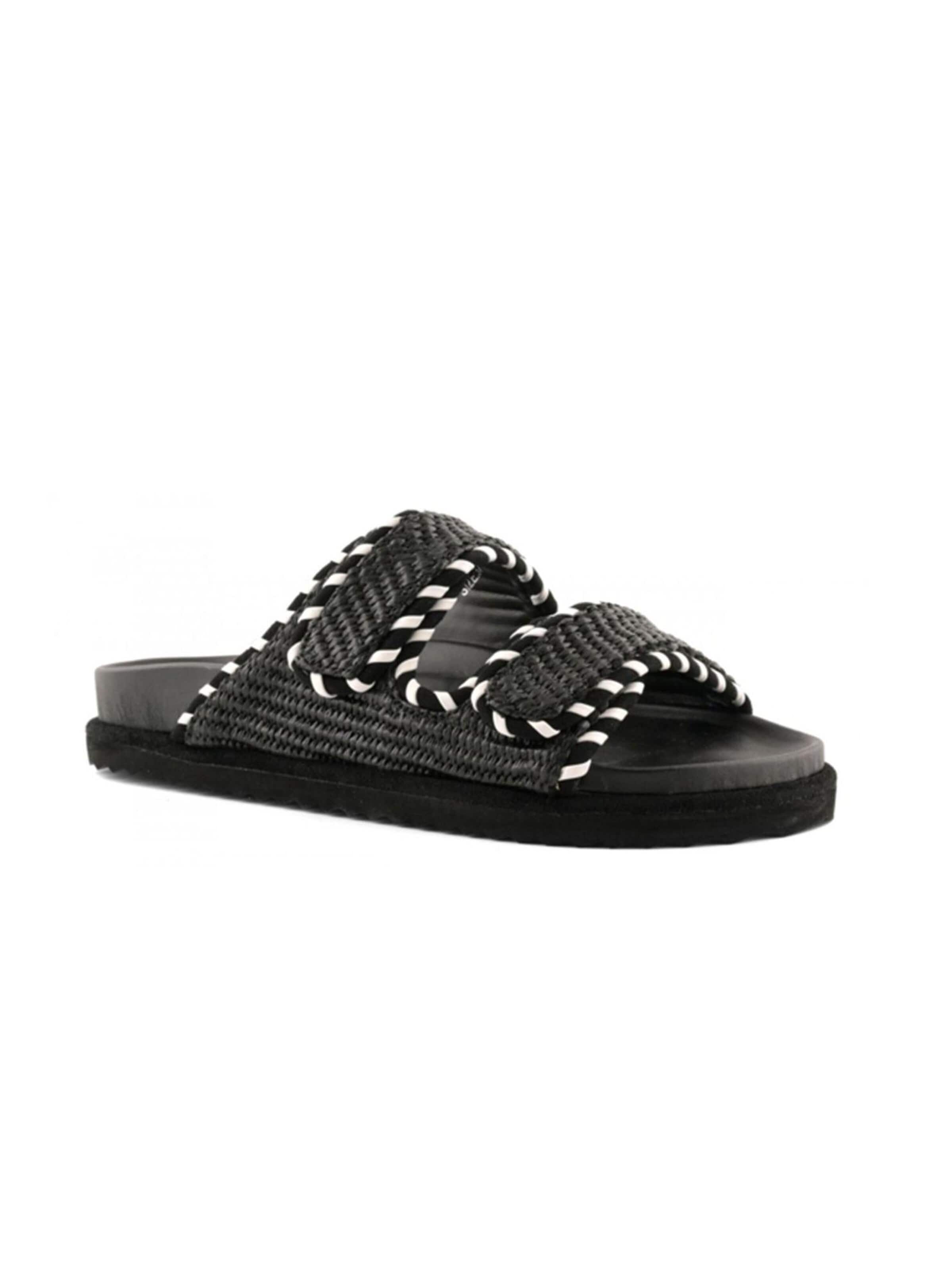 COLORS OF CALIFORNIA Sandals in Black: front