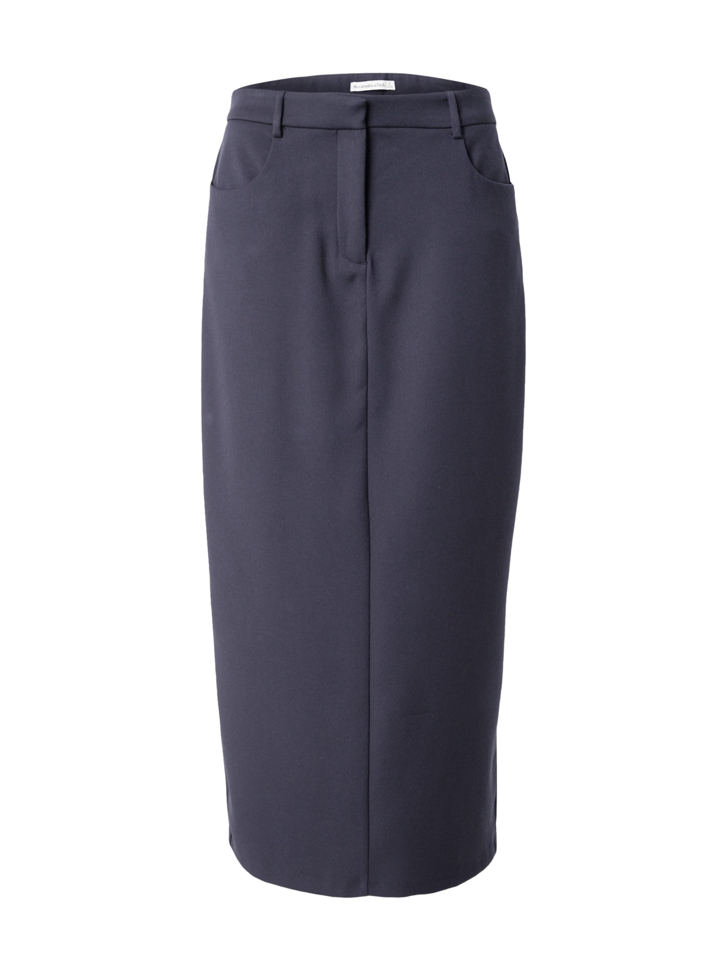 Abercrombie & Fitch Sukně – černá: přední strana