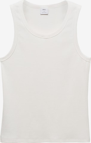 MANGO MAN T-shirt 'DELTA' i beige: framsida