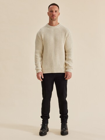 Pullover 'Matthew' di DAN FOX APPAREL in bianco