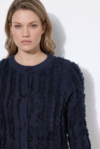 Ulla Popken Knit cardigan in Blue