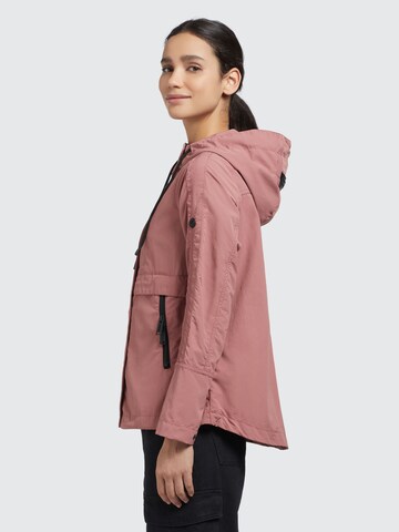 Veste mi-saison khujo en rose