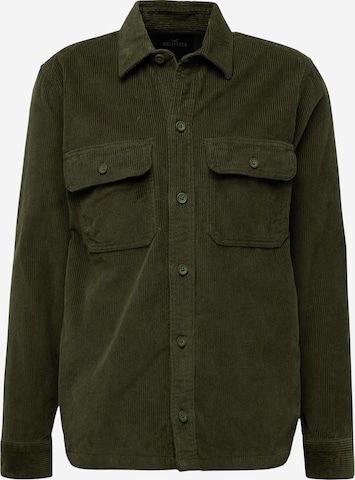 HOLLISTER Демисезонная куртка 'EMEA' в Зеленый: спереди