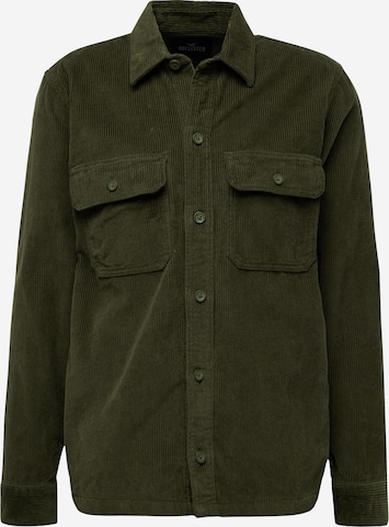 Veste mi-saison 'EMEA' HOLLISTER en vert : devant