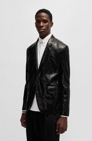 HUGO Regular fit Colbert 'Karlo' in Zwart: voorkant