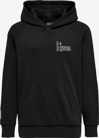 Hummel Sweatshirt in Black: front