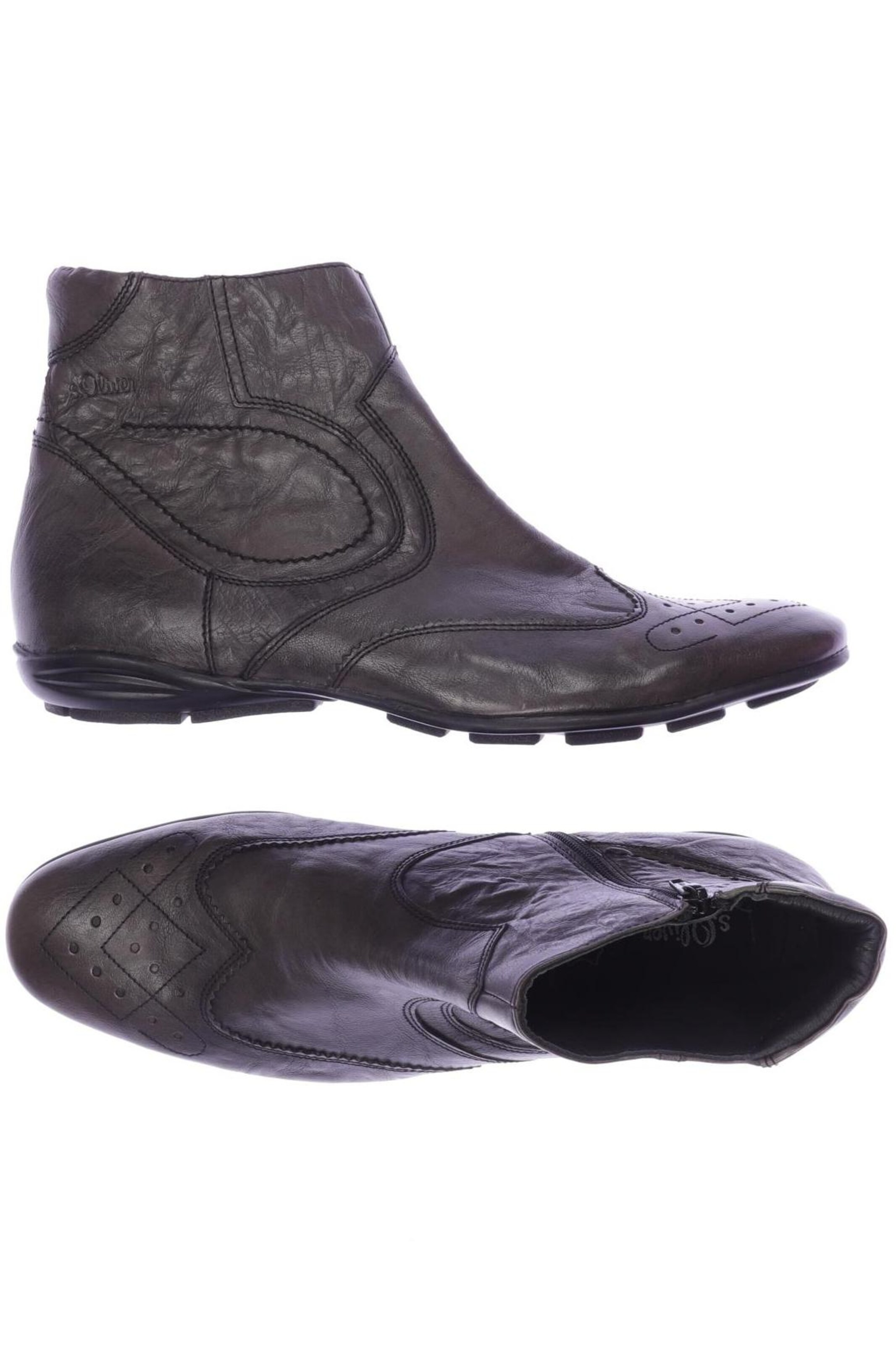 s.Oliver Stiefel 44 in Grau: Vorderseite