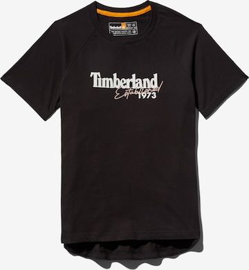 TIMBERLAND Tričko – černá: přední strana