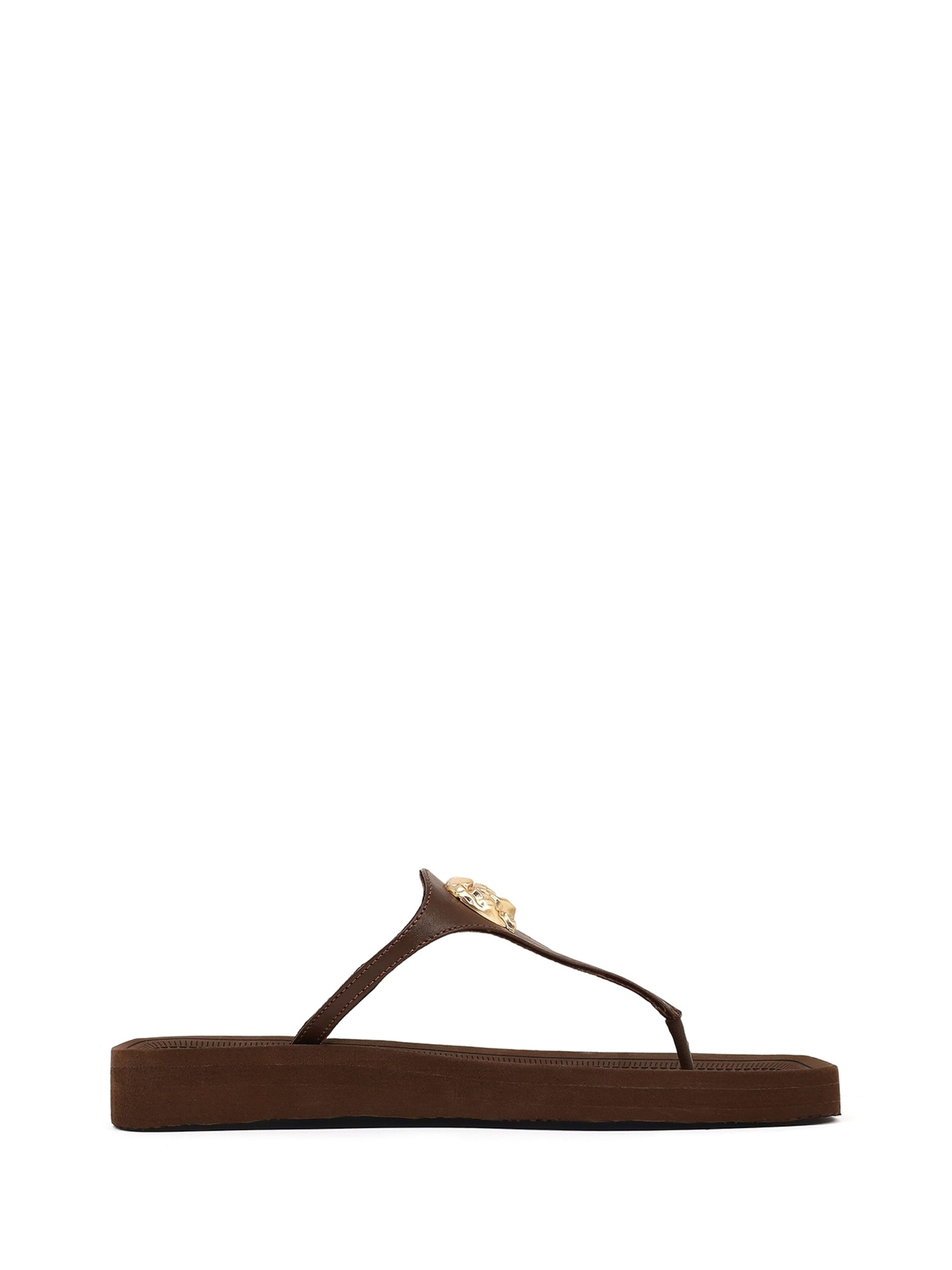 Derimod Teenslipper in Bruin