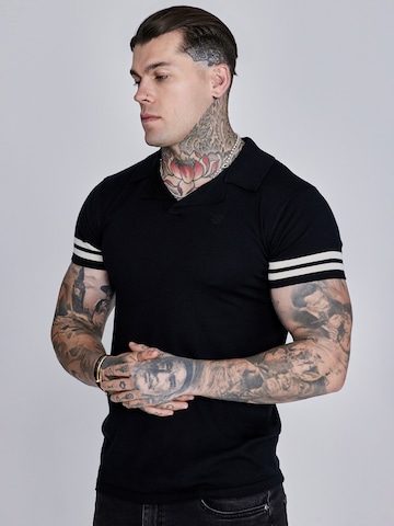 T-Shirt 'Tournament Revere' SikSilk en noir : devant