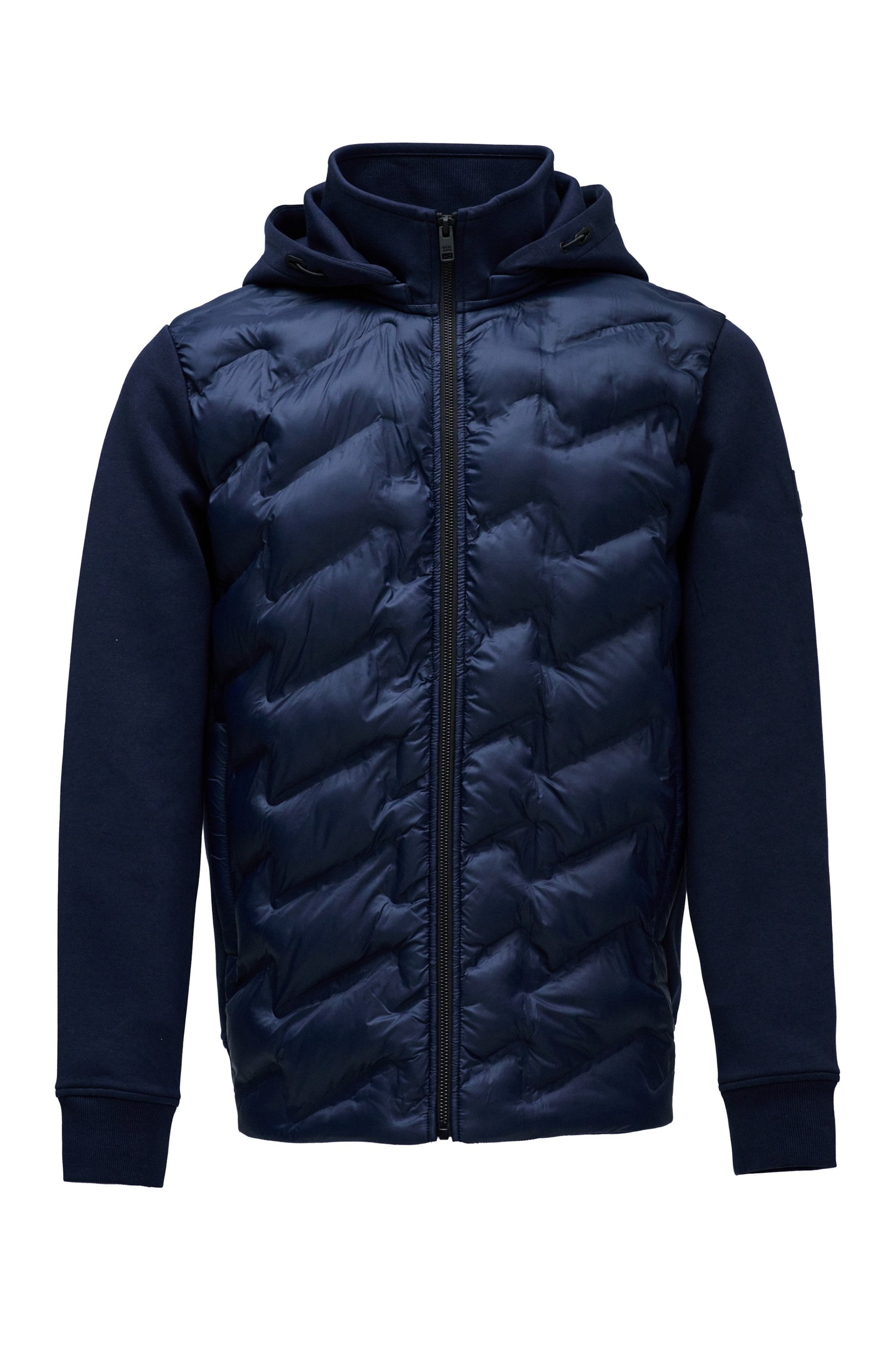 Salsa Jeans Winterjas in Blauw: voorkant