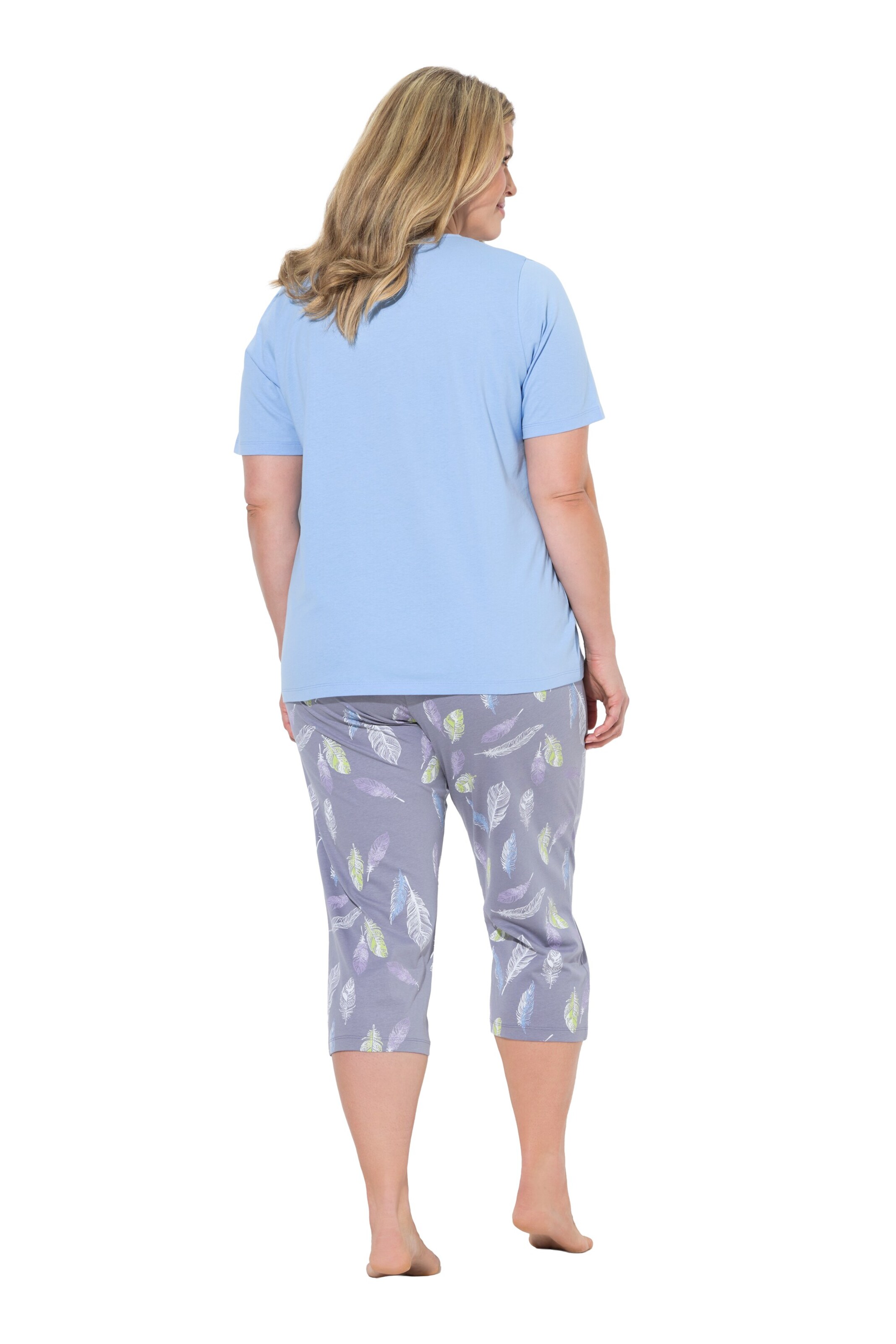 Ulla Popken Pajama in Blue