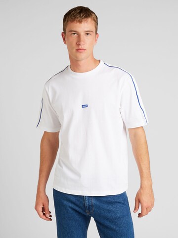 HUGO Bluser & t-shirts 'Neloy' i hvid: forside