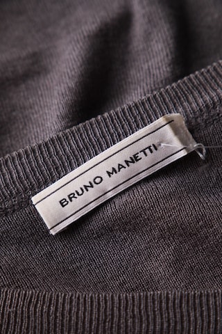 Bruno Manetti Pullover M in Grau