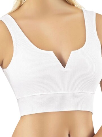 fashionshowcase Top 'ELVA' in White