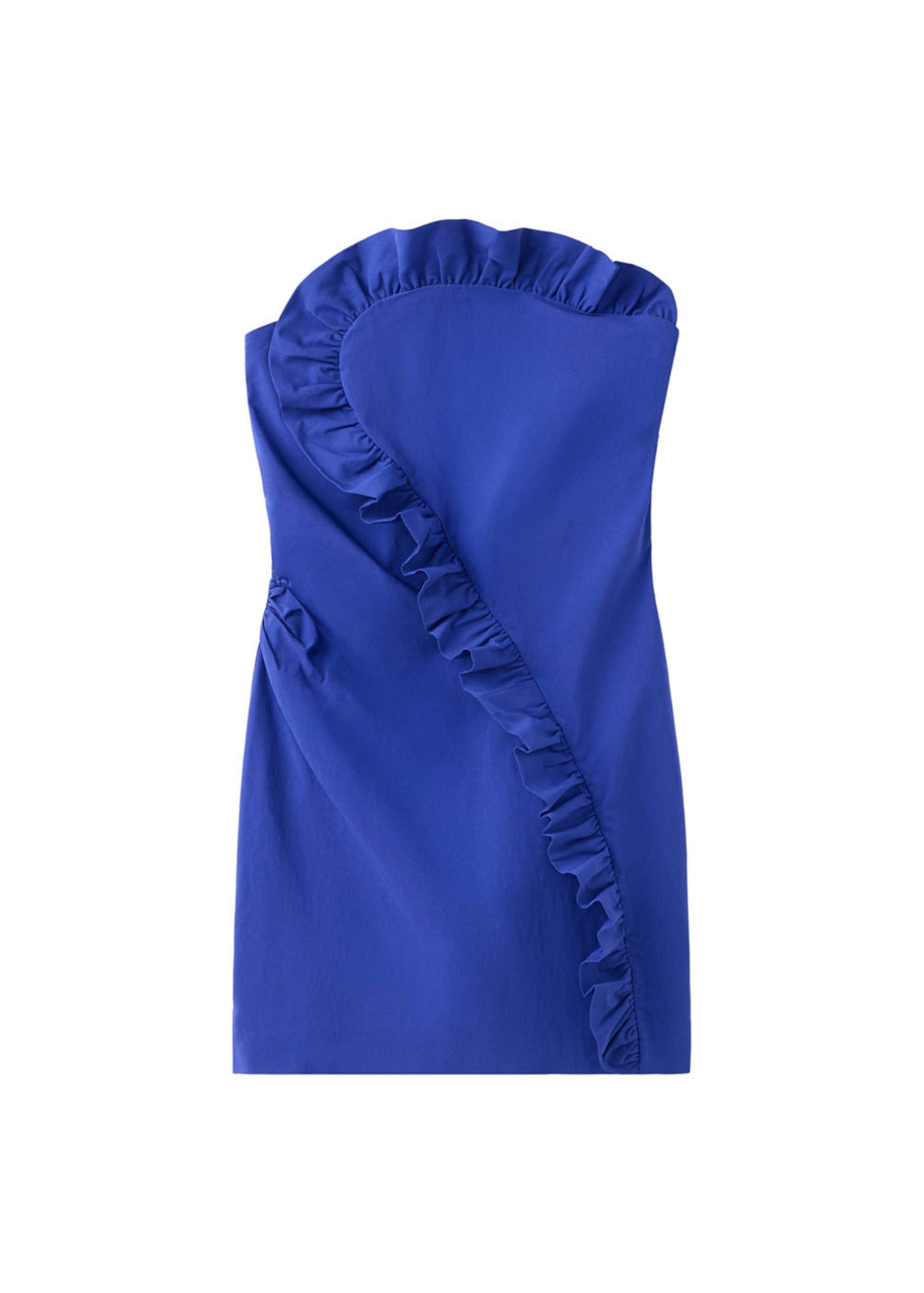 MANGO Kleid 'Rufus' in Blau: Vorderseite