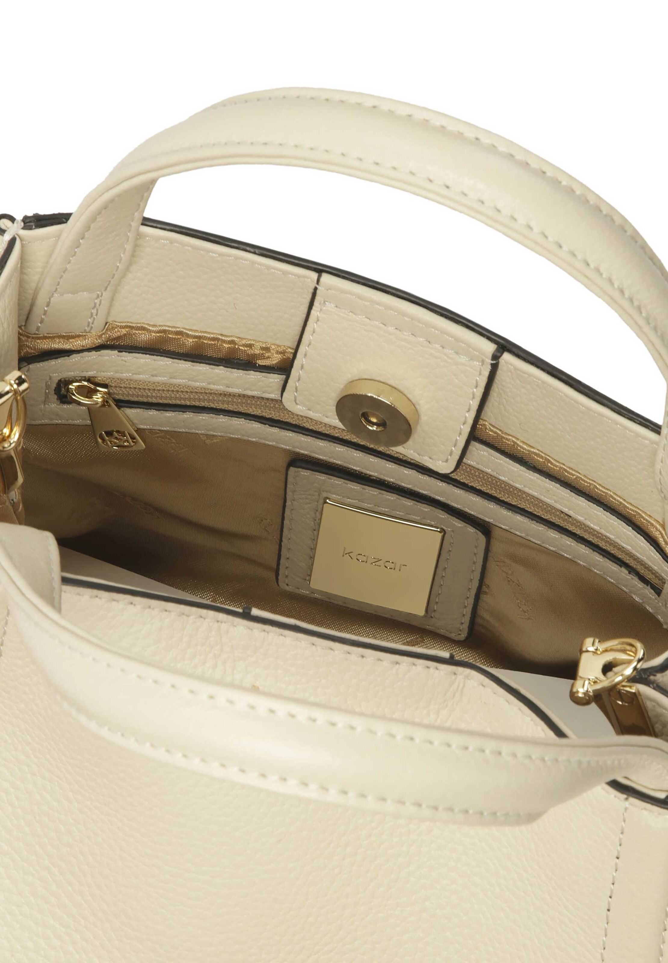 Borsa a mano di Kazar in beige