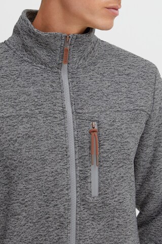 BLEND Fleecejacke 'Pinti' in Grau