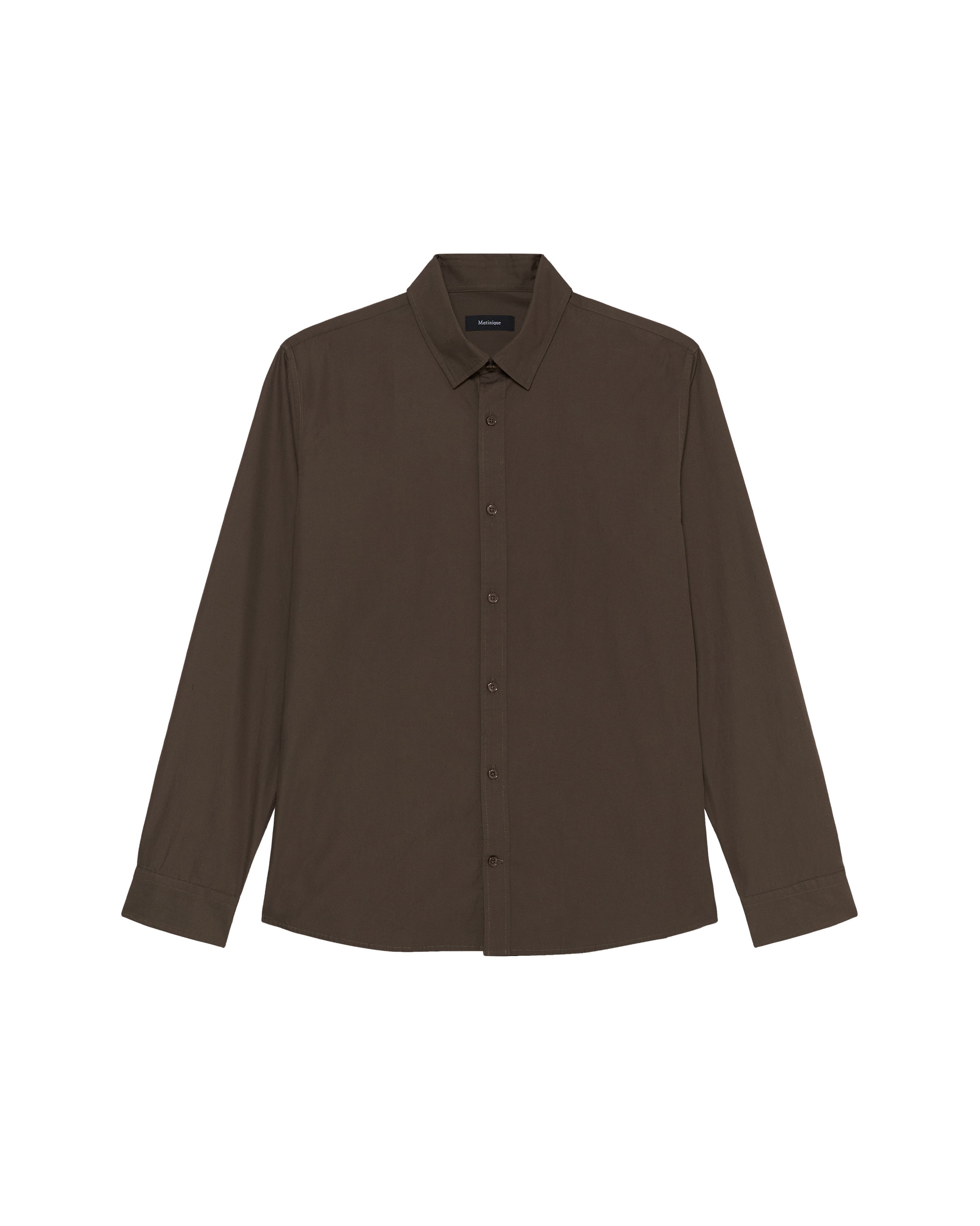 Matinique Regular Fit Skjorte i brun: forside