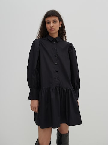 EDITED Shirt Dress 'Rylee' in Black: front