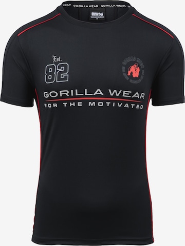 Gorilla Wear Performance Shirt 'Broxton' in Black: front