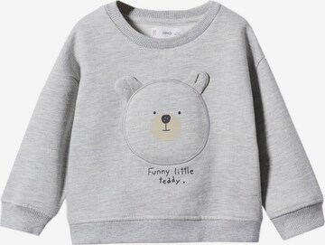 MANGO KIDS Sweatshirt 'Teddy' in Grau: predná strana