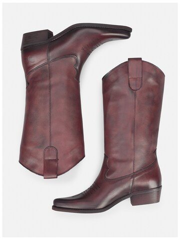 Bottes de cowboy FELMINI en marron