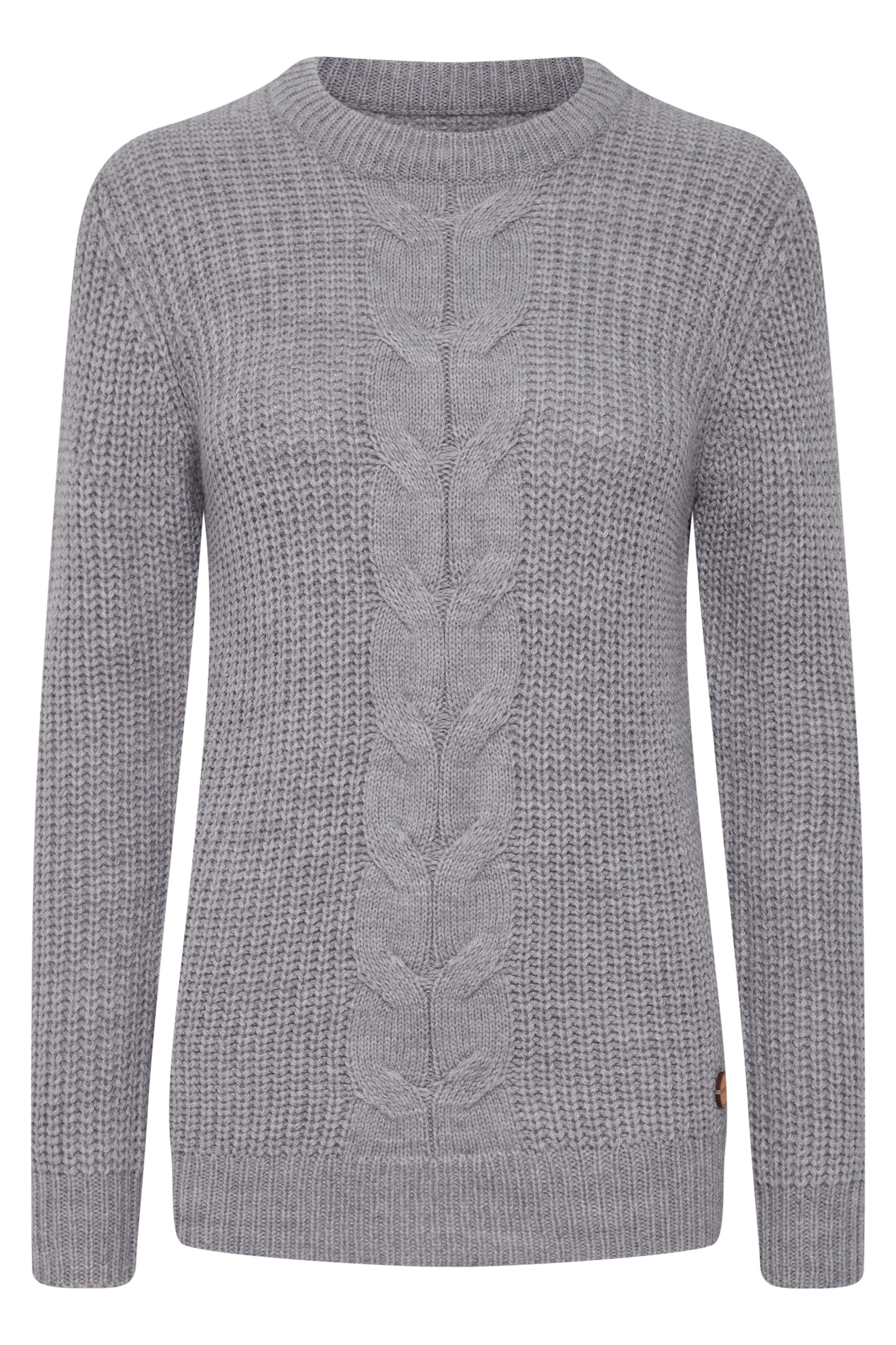 Oxmo - Pullover 'Natasja' em cinzento: frente