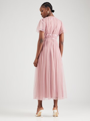 Maya Deluxe Evening Dress in Pink