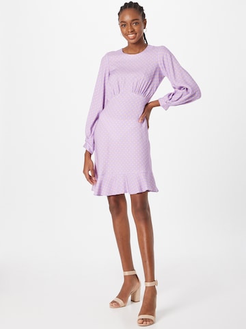 Closet London Dress 'London Pephem' in Purple: front