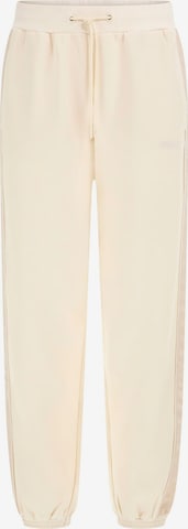 GUESS Tapered Hose in Weiß: Vorderseite