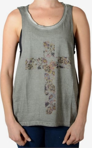 Maglietta di ELEVEN PARIS in grigio: frontale