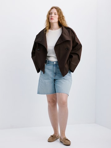 MANGO Loosefit Jeans 'ANNE' i blå