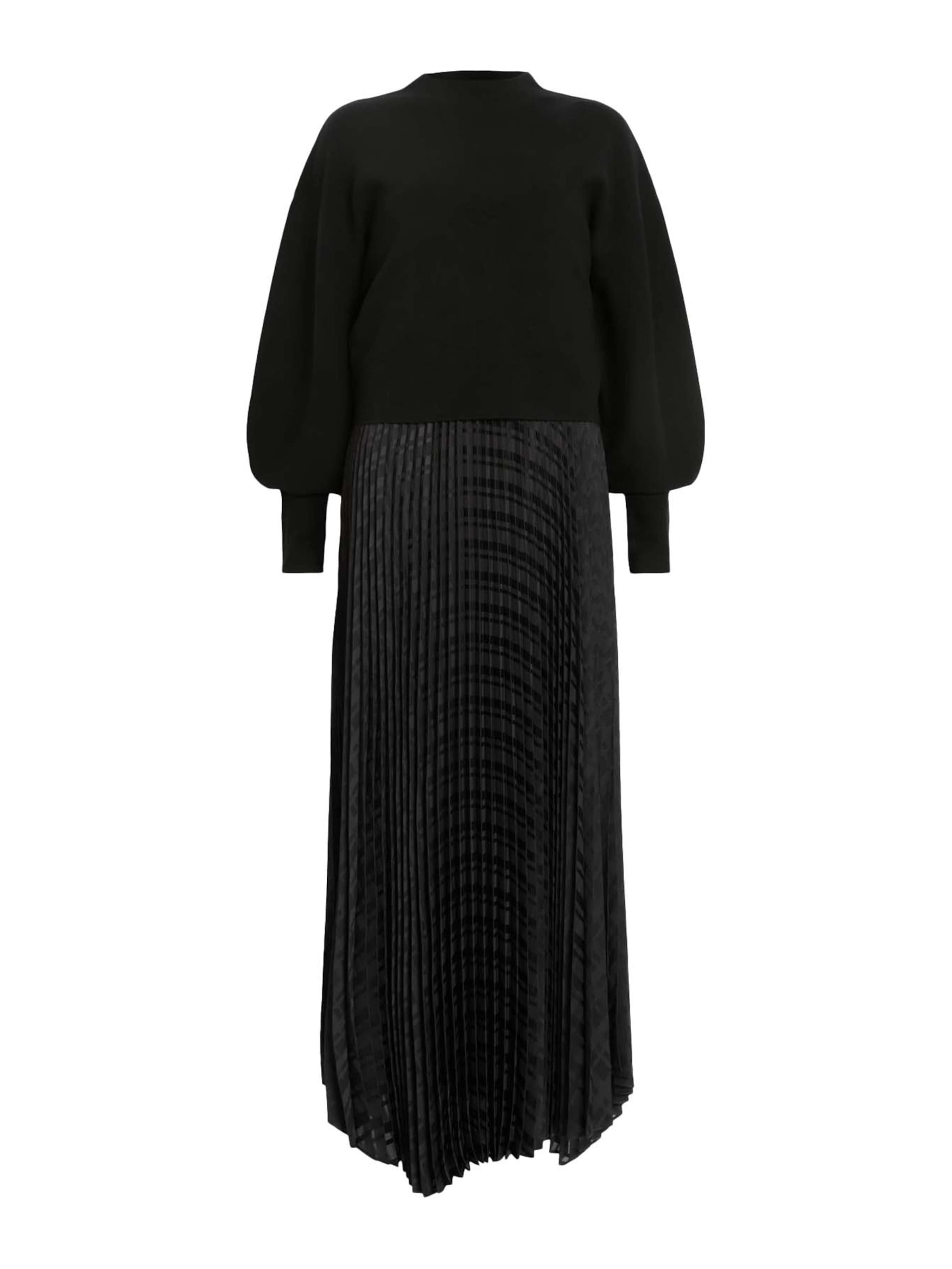 Rochie &#x27;Sinead&#x27; de la AllSaints pe negru: față