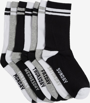 Chaussettes WE Fashion en gris : devant