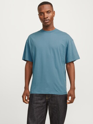 JACK & JONES Shirt 'JJEBradley' in Blauw: voorkant