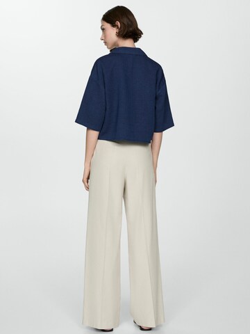 MANGO Bluse 'BAMBIE' in Blau