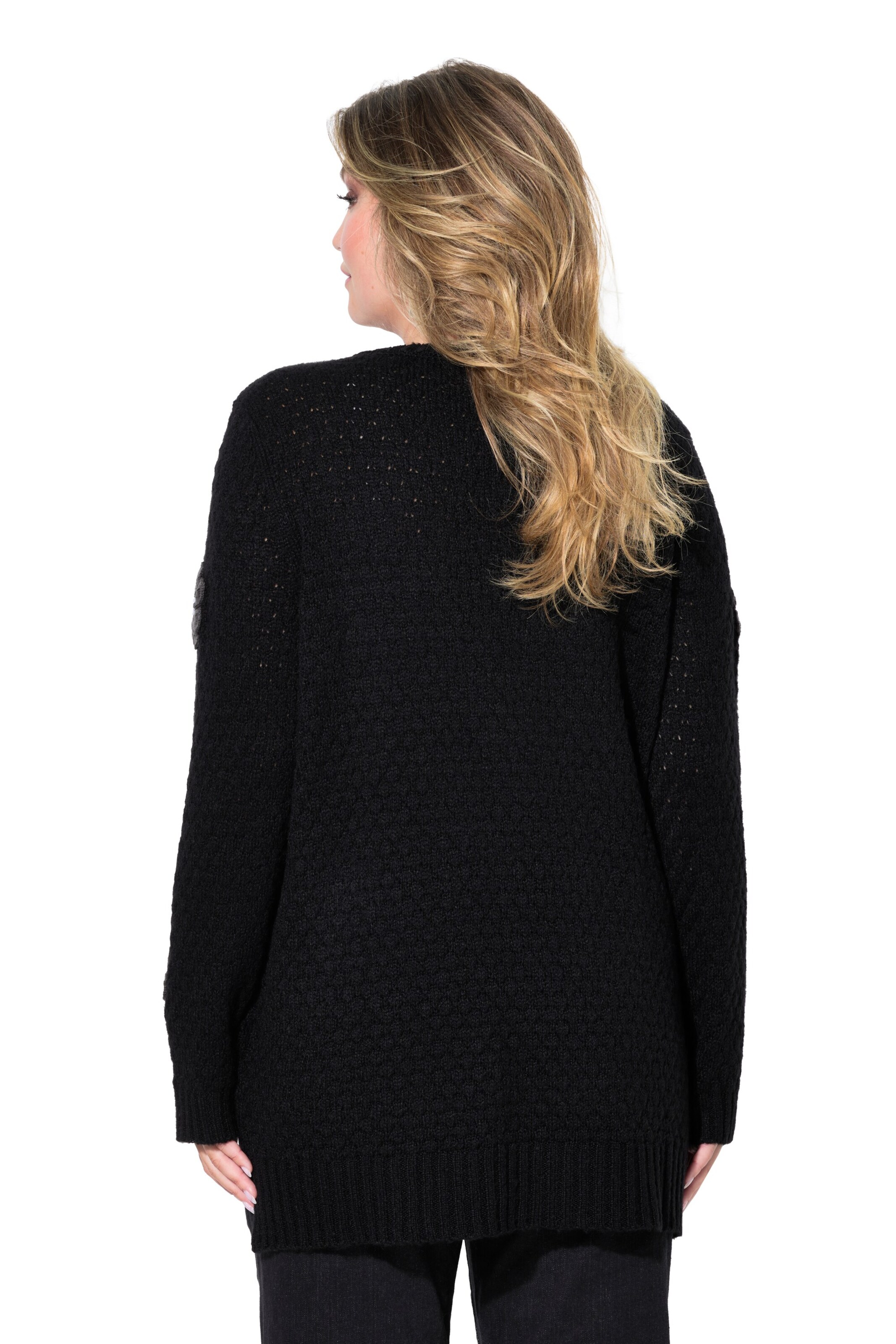 MIAMODA Sweater in Black