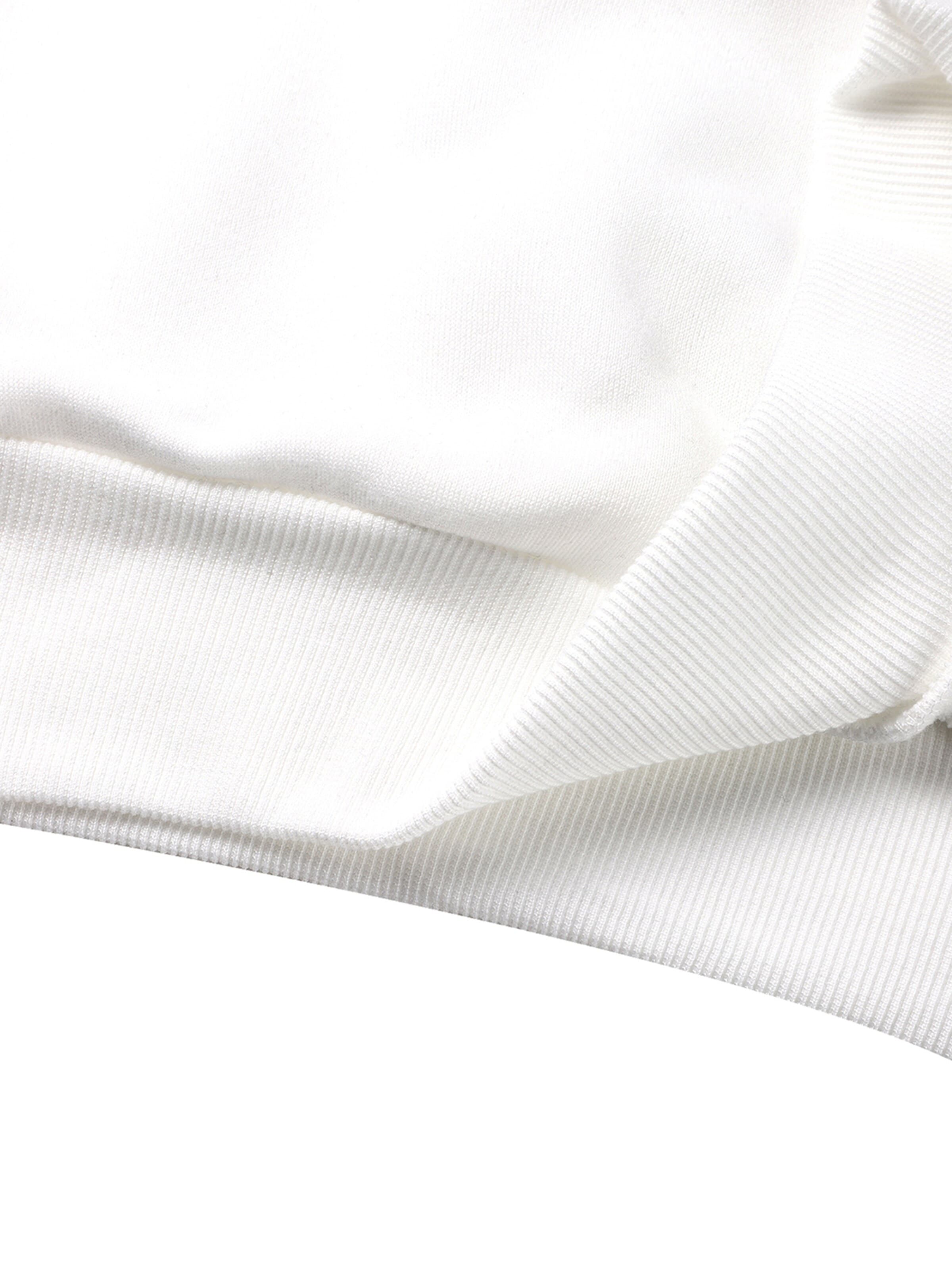 GORHEY - Sudadera en blanco