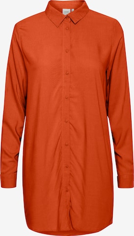 ICHI Blouse 'IHMAIN' in Oranje: voorkant