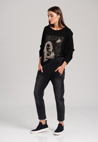 KALITE look Skinny Jeans in Schwarz