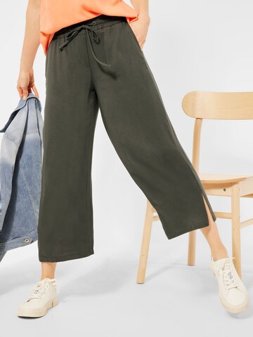 CECIL Loose fit Trousers in Green